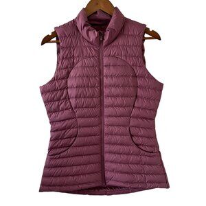Lululemon Pack It Down Puffer Vest In Plumful Purple Size 8